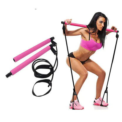 Resistance Band With Bar