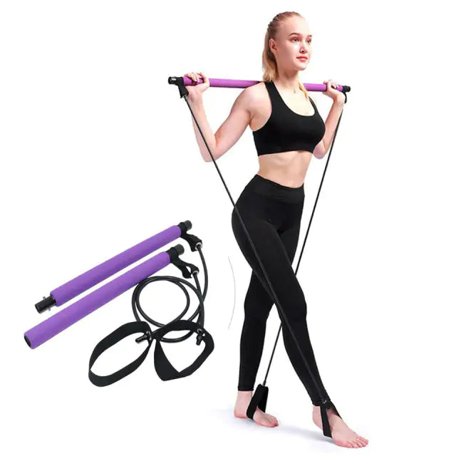 Resistance Band With Bar