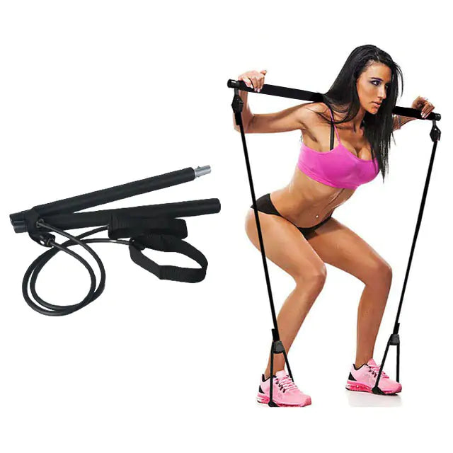 Resistance Band With Bar