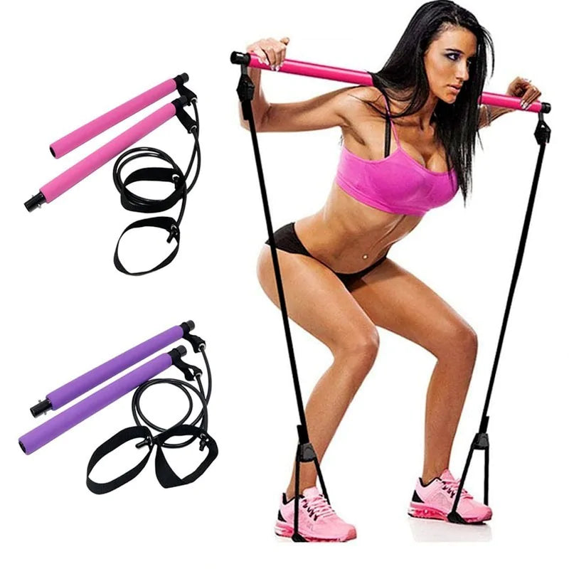 Resistance Band With Bar