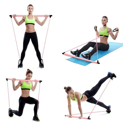 Resistance Band With Bar