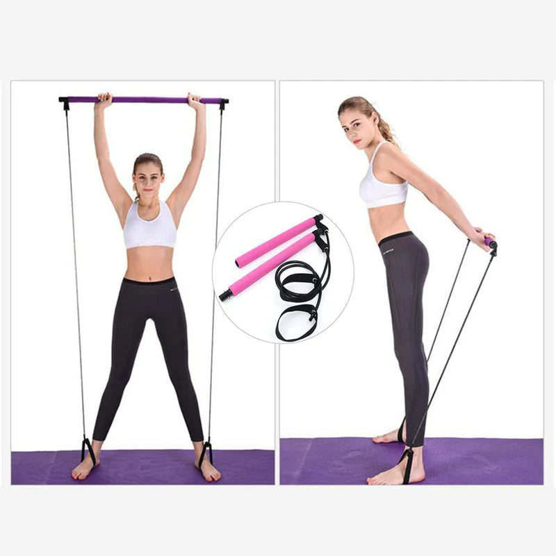 Resistance Band With Bar