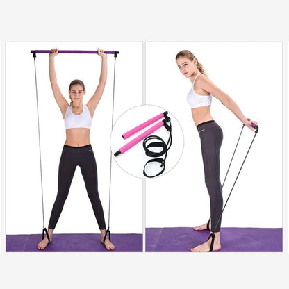 Resistance Band With Bar