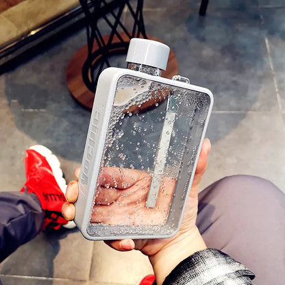 Flat Water Bottle = Chic Stylish and PRACTICAL!